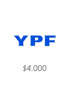 YPF - Voucher YPF $ 4.000
